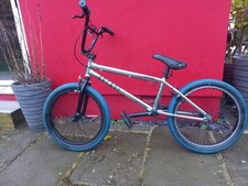 Wethepeople Arcade 2016 BMX Bike Polished Chrome 20.5in, great used condition