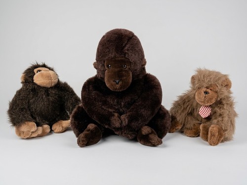Vintage soft toy monkey chimp - toy,