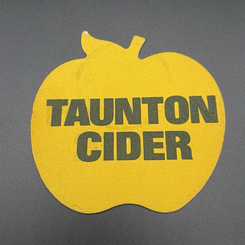 Vintage taunton cider beer mat - vintage,