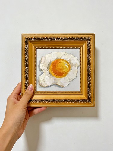 Fried egg sunny side - fried,