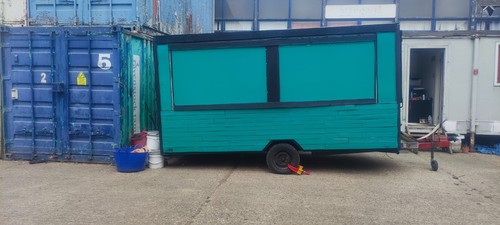 Food trailer catering van - trailer,