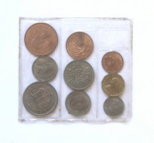 1953 Elizabeth II coronation Coin Set