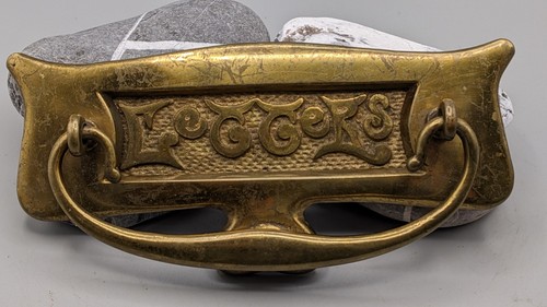 Antique 1900 solid brass - solid,