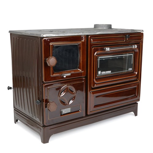 Enameled cast iron wood - iron,