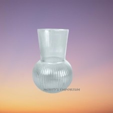 IKEA Clear Glass Flower Vase