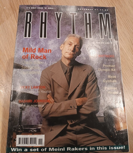 Vintage rhythm magazine - rhythm, 1991