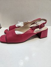 Hogl pink leather sandals