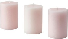 Ikea scented pillar - scented, candles