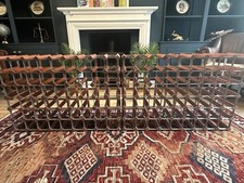 Vintage Rare Industrial Wine Rack – Holds 100+ Bottles – X2 - Rustic Metal
