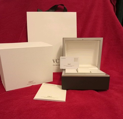 Vintage iwc watch box with - watch,