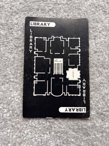 Library room cluedo - library,