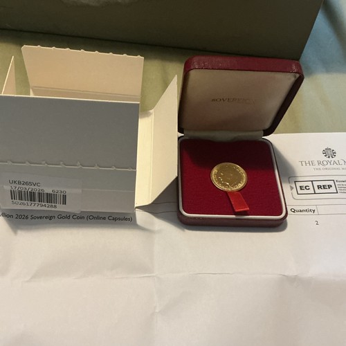 2026 full gold sovereign - gold,