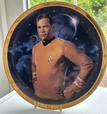 Star Trek 25th Anniversary Commemorative Collection Plate Hamilton Kirk 