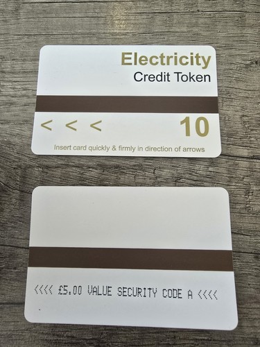 Electric meter card - electric,