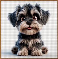 Printed Cross Stitch Kit 11 ct