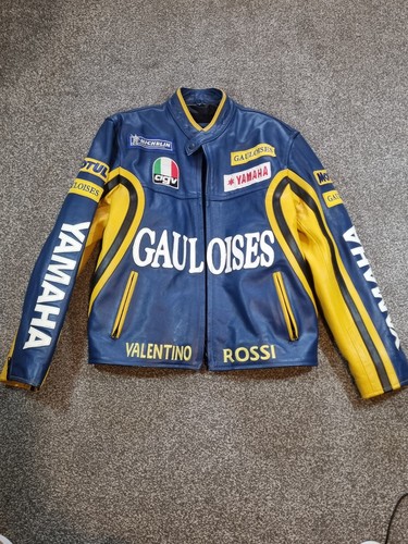 Valentino rossi yamaha leather - valentino,