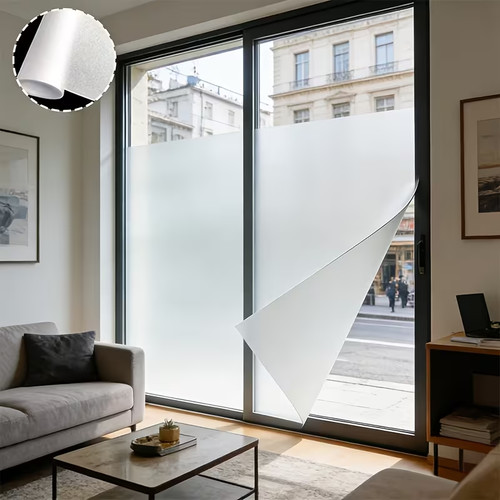 Door window film self - door,