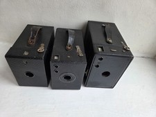 Vintage 3 X Kodak No 2 Brownie