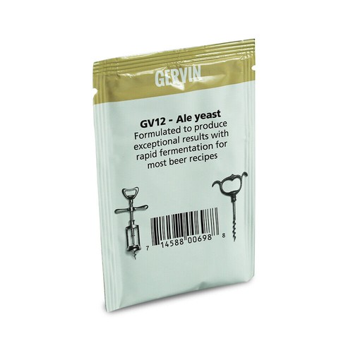 Gervin home brew yeast gv12 - home,