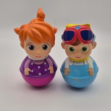 Moonbug Toy Characters - Colorful Roly Poly Set