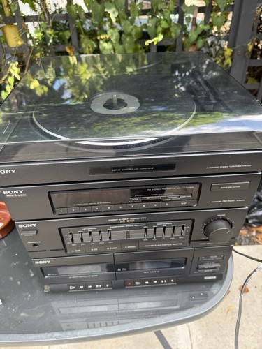 Sony d101scd stereo system - sony,