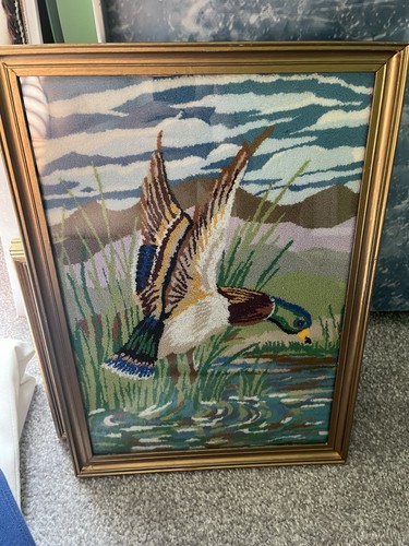 Vintage handmade framed - vintage,