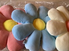 4x Sofa Cushion Warm Daisy