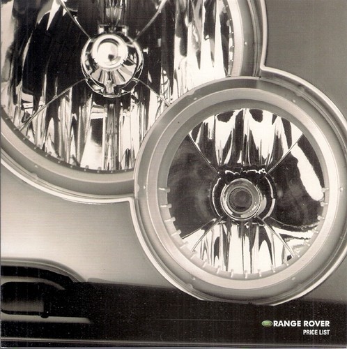 Range rover prices options - range,
