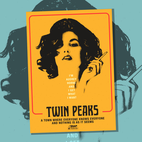 Twin peaks audrey horne - peaks, themed