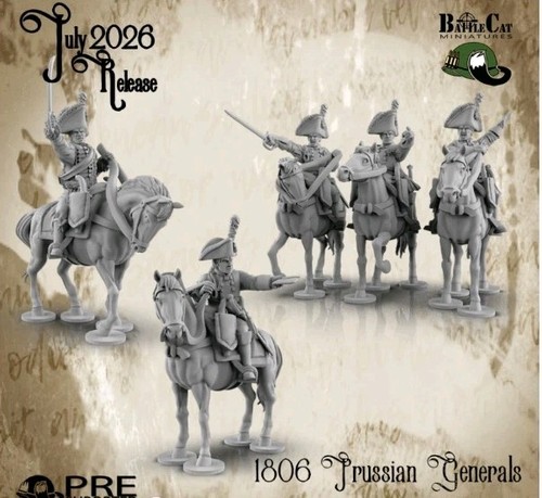 54mm unpainted napoleonic 1806 - unpainted,