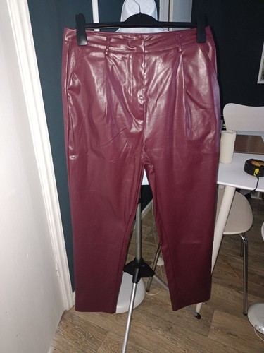 Parisian burgundy faux leather - parisian,