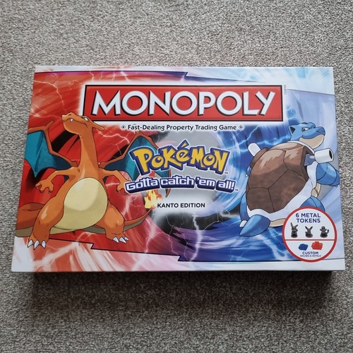 Pokémon monopoly kanto - pokémon,