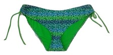 Fat Face Green & Blue Floral Pattern Bikini Bottoms UK 18 46 Holiday