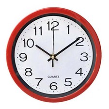 Round Wall Clock Quartz Silent