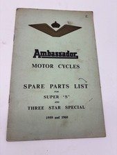 Ambassador Motorcycles Spare