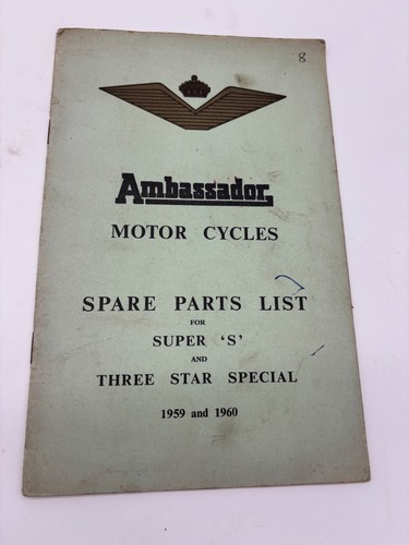 Ambassador motorcycles spare - ambassador,