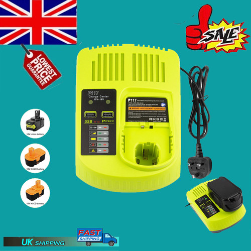 P117 fast charger for - charger, ryobi