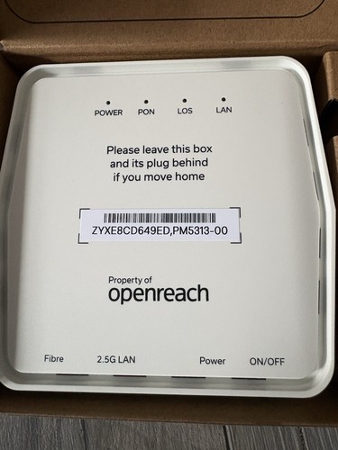 Openreach zyxel pm5313 00 - zyxel, pm5313-00