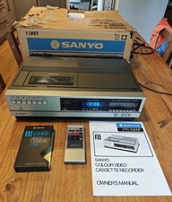 Sanyo VTC 5300P Betamax Video Player