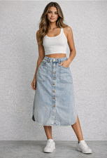 Bohemian Traders Denim Button