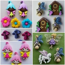 Craft Buttons FAIRY FAIRIES