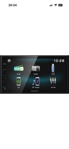 Kenwood dmx125dab car radio - kenwood,