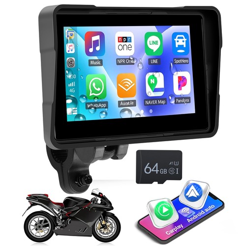 Motorcycle gps nav - motorcycle, sat
