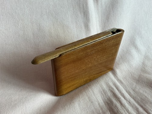 Art deco small wooden slide - art,