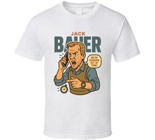Jack Bauer We're Running Out Of Time 24 Tv Show Caricature Retro Look Fan T