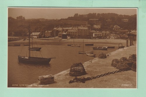 Dorset postcard lyme regis - postcard,
