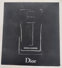 Dior Homme Eau De Toilette Gift Set. 10ml bottle + 2 badges in presentation case