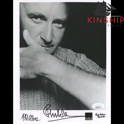 Phil collins signed 8x10 photo - phil,