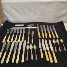 Vintage cutlery Antique nickel