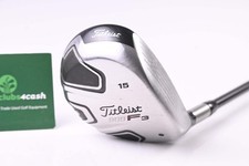 Titleist 909 F3 #3 Wood / 15 Degree / Stiff Flex Aldila VooDoo Shaft